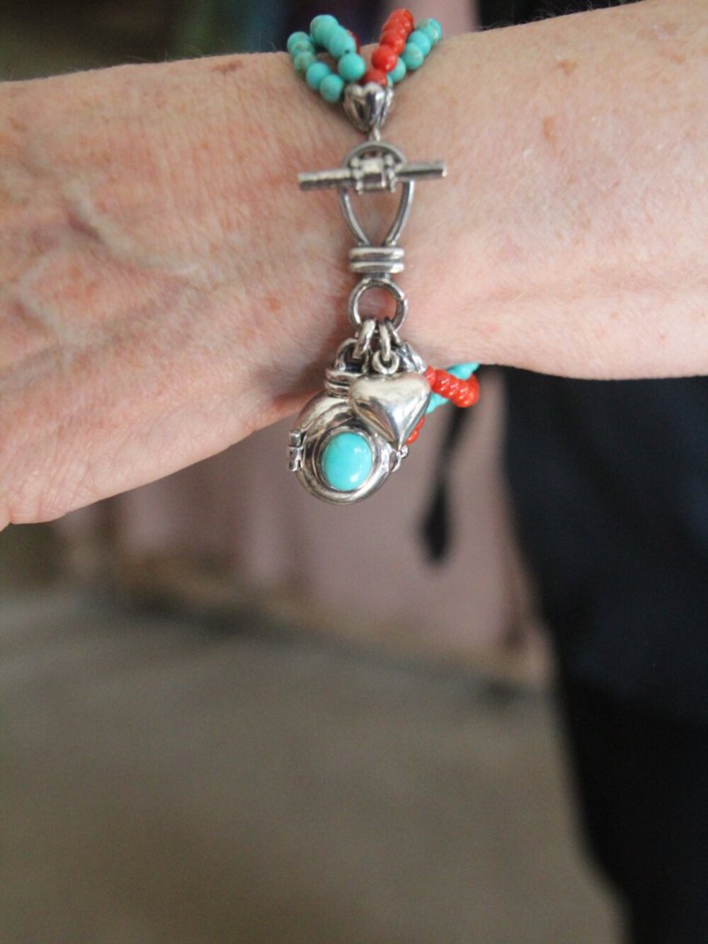 Bracelet with watch locket. Size 6. Ecclissi brand. See description below. - Picture 3 of 13
